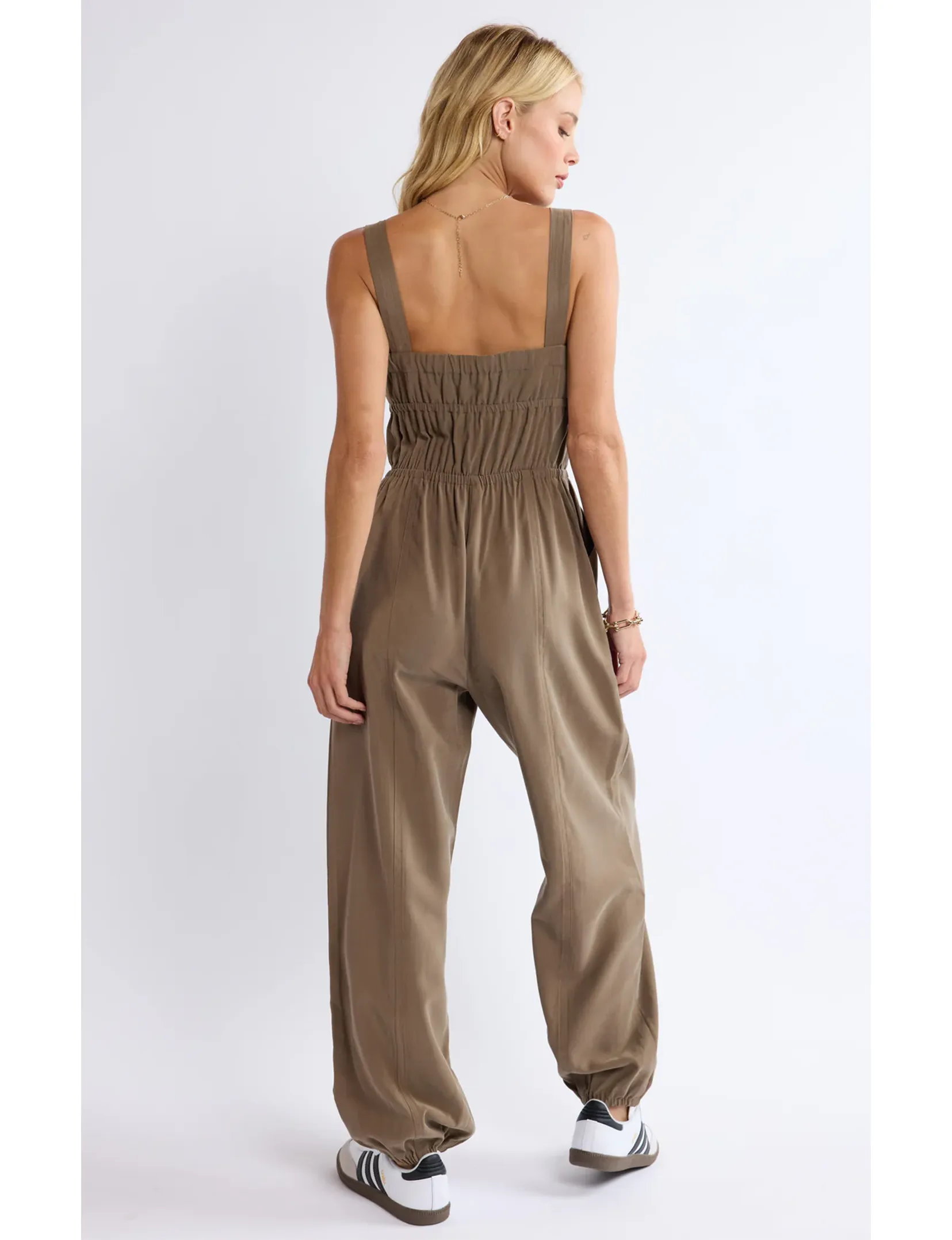 She's Poetry Jumpsuit, Olive