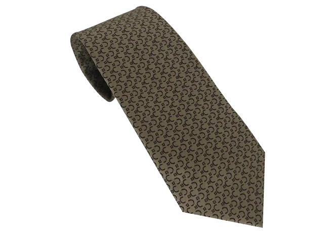 Silk Gold Tie - C21 Pattern