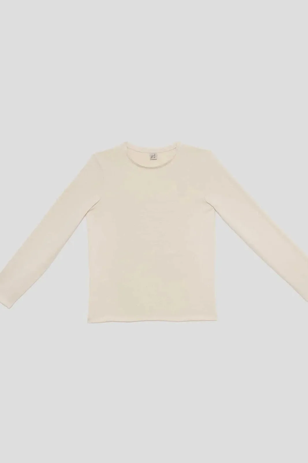 Silk Long Sleeve Tee - Undyed
