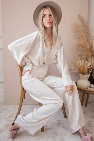 Silky Sue Beige - Jumpsuit