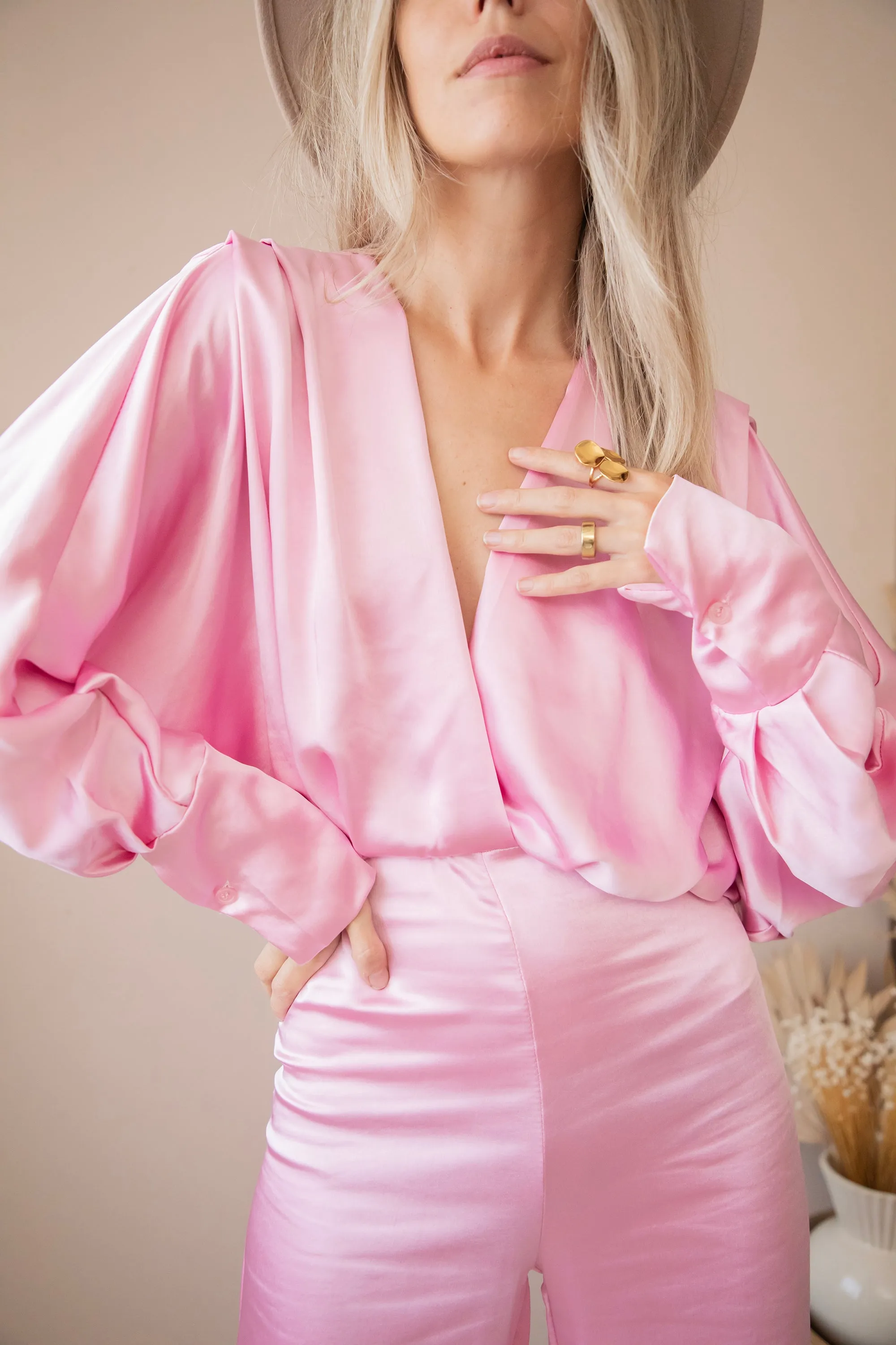Silky Sue Girly Pink - Jumpsuit