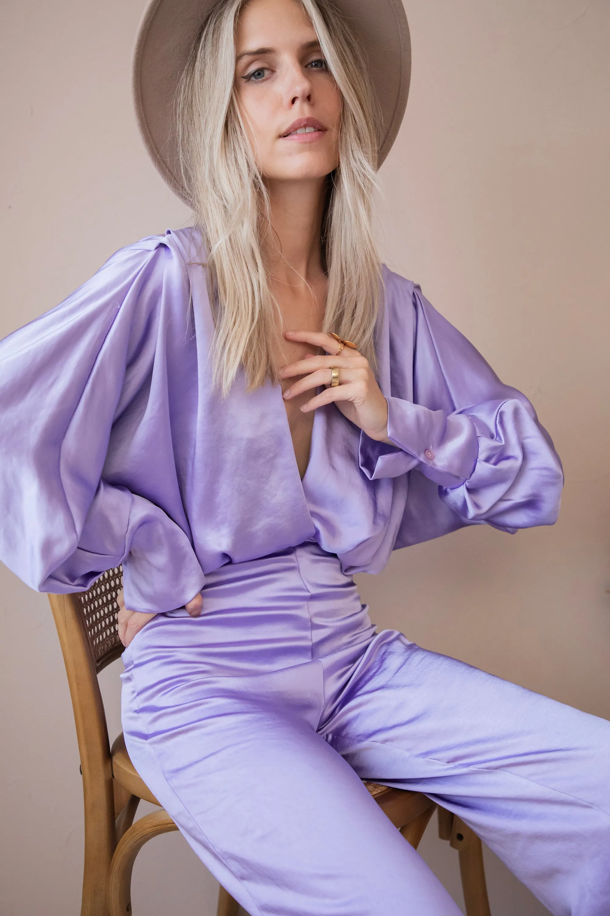 Silky Sue Lila - Jumpsuit