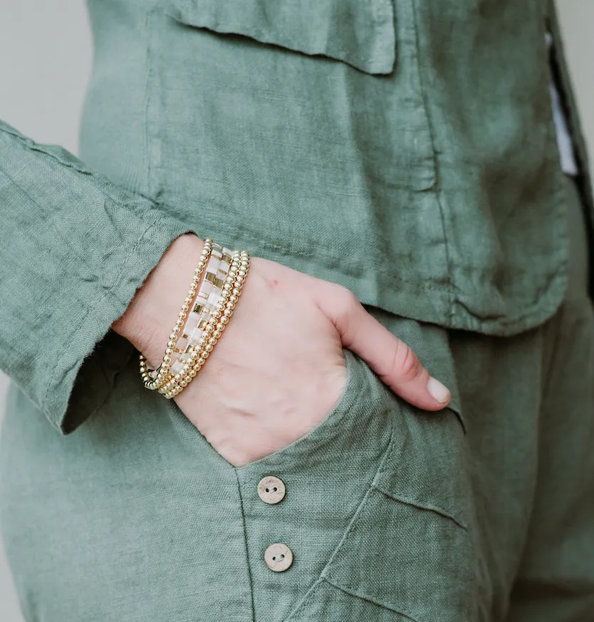 Small Bead Stretch Bracelets