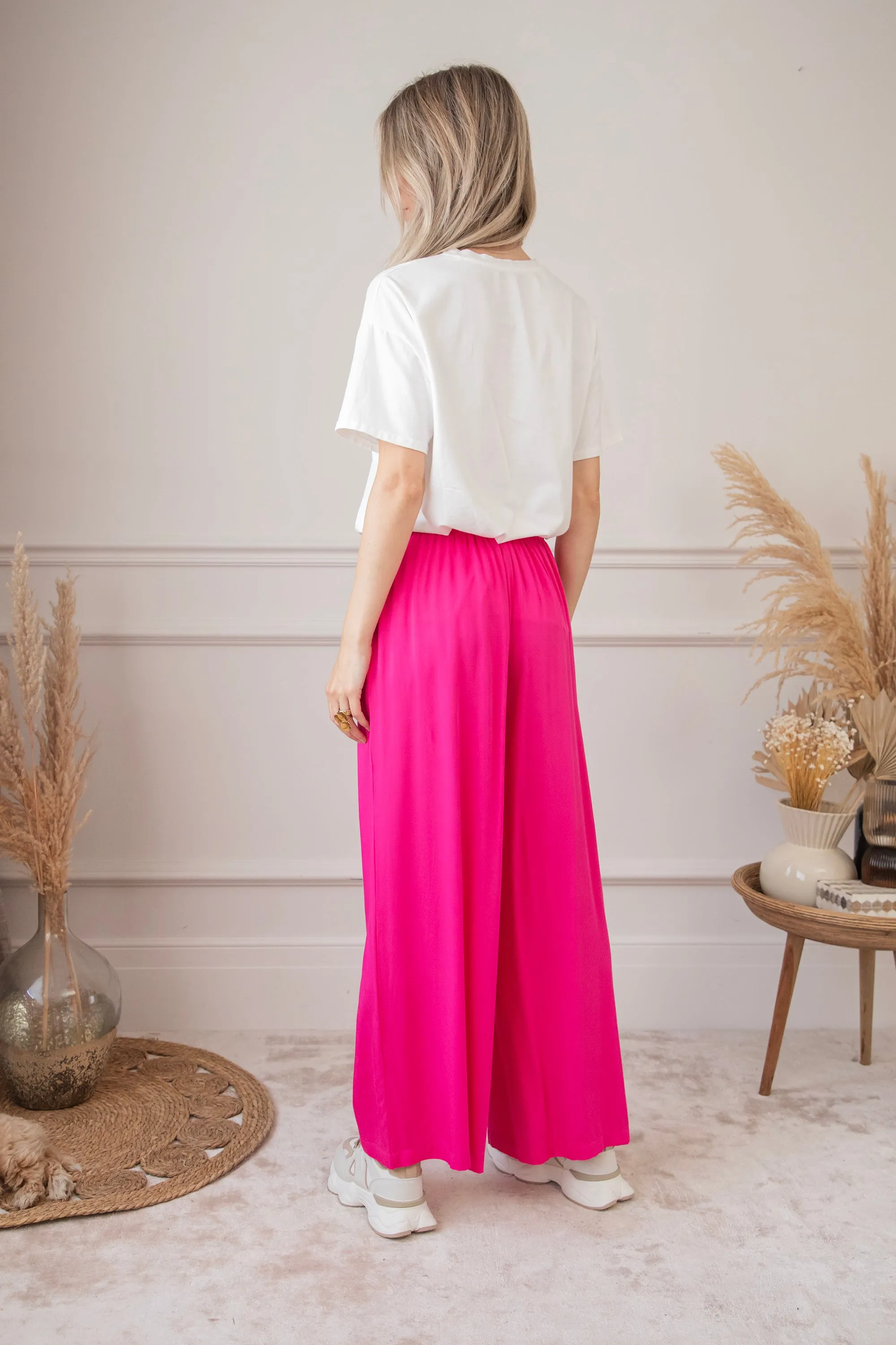 Smooth Simone Fuchsia - Broek