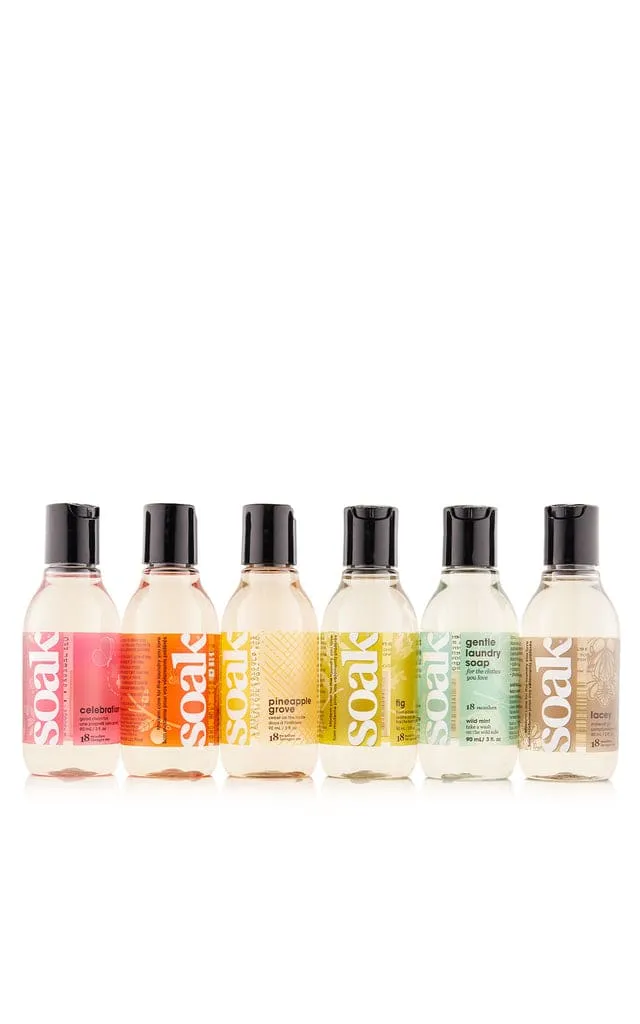 Soak - Travel Size Laundry Care