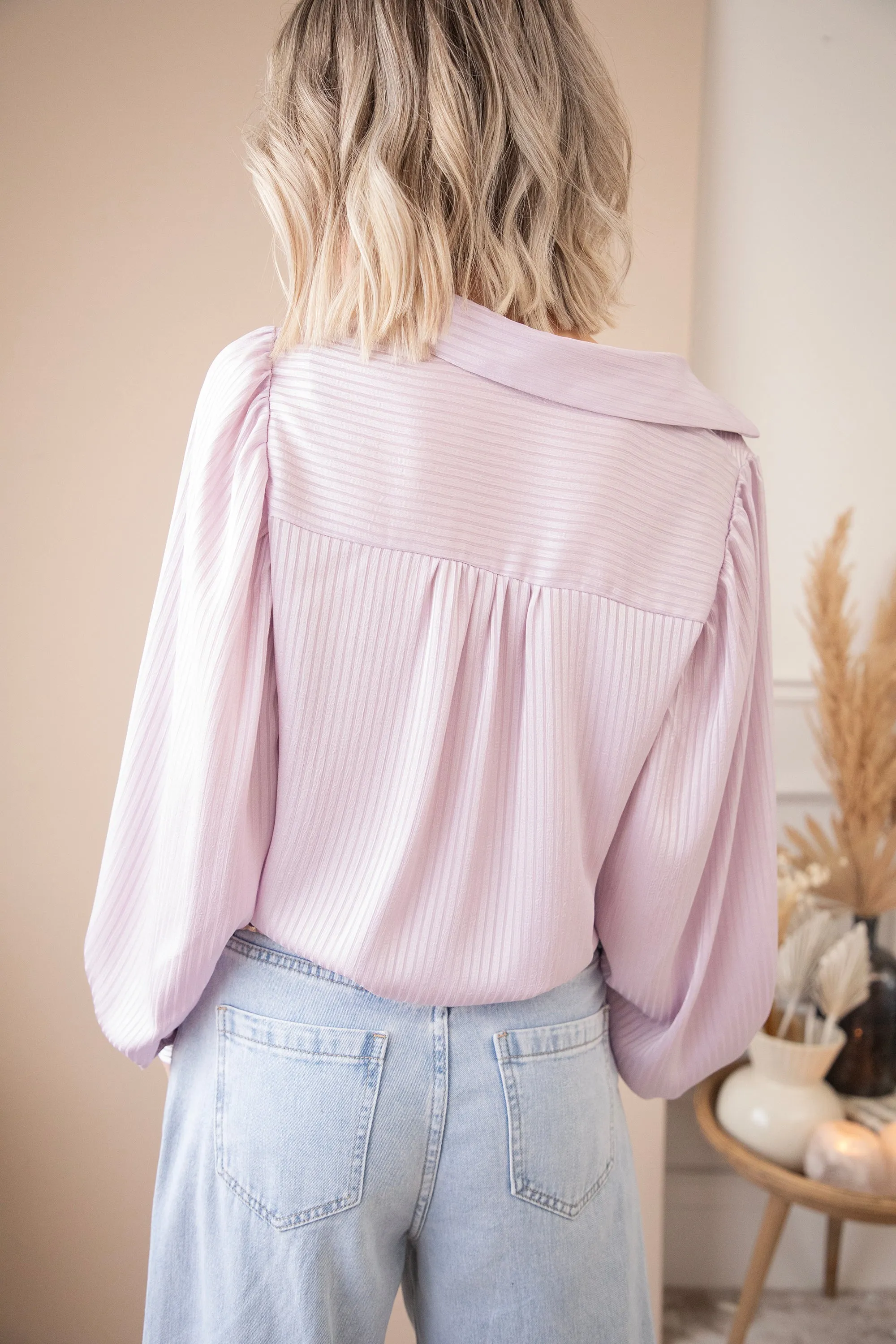 Sophisticated Stripes Lila - Blouse