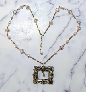 Square Frame Necklace