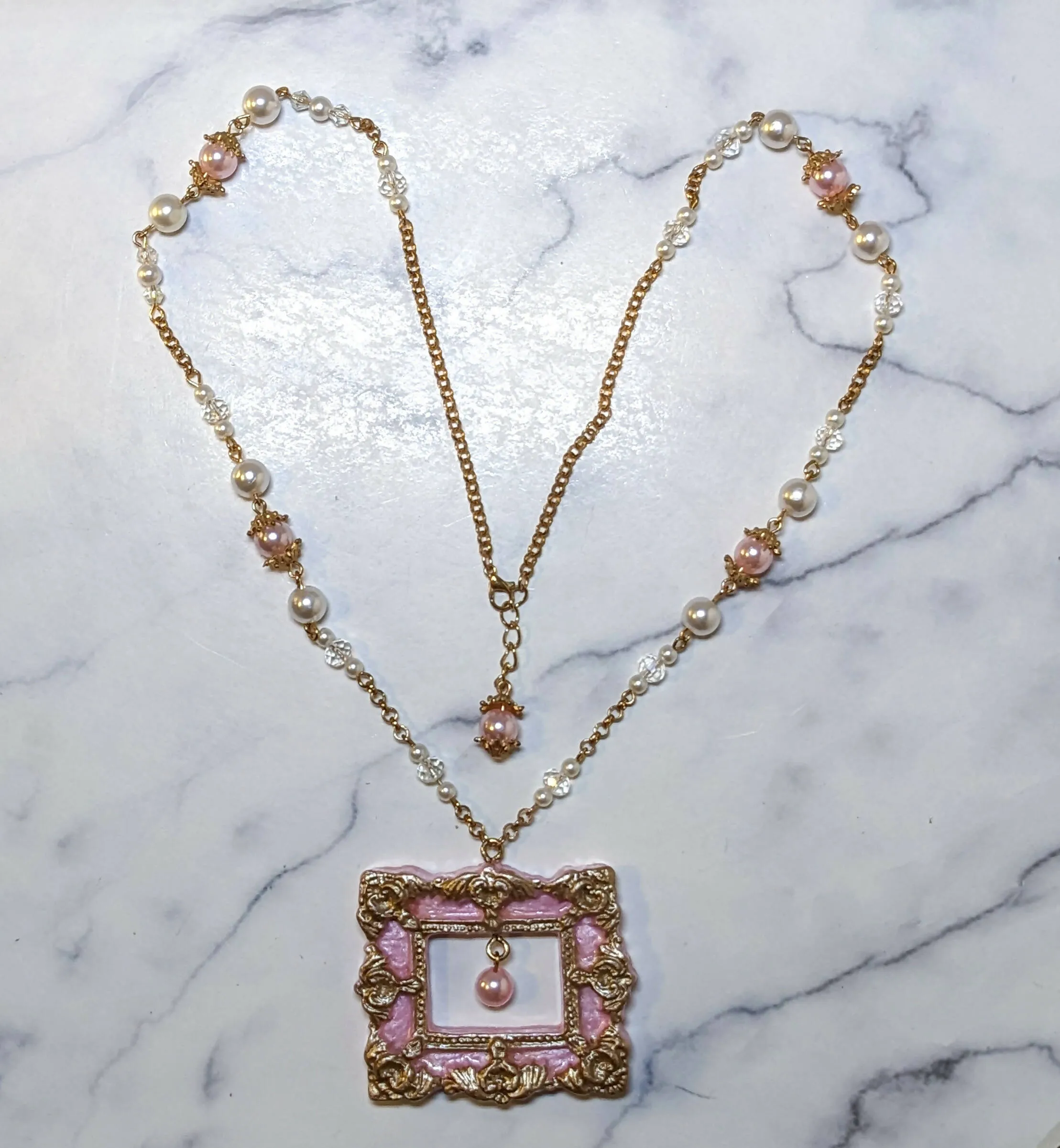 Square Frame Necklace