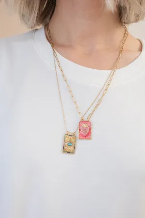 Starry Eyed Gold/Blue - Ketting