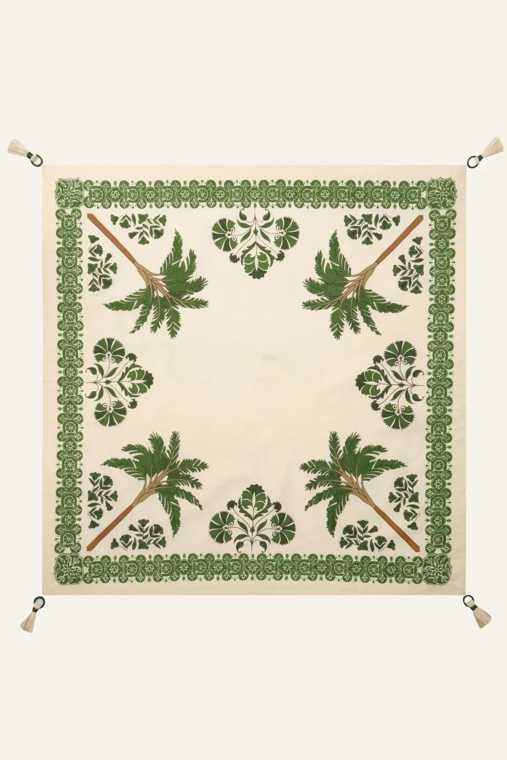 Suzani Amazónico Napkins in Green Set of 4