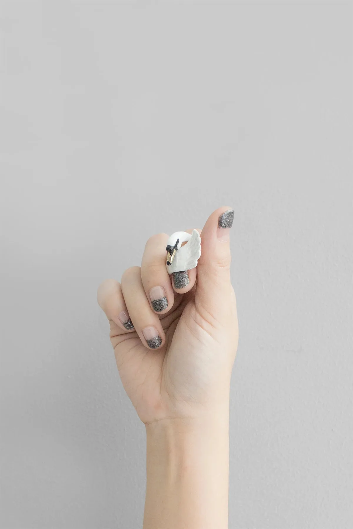 Swan White - Ring