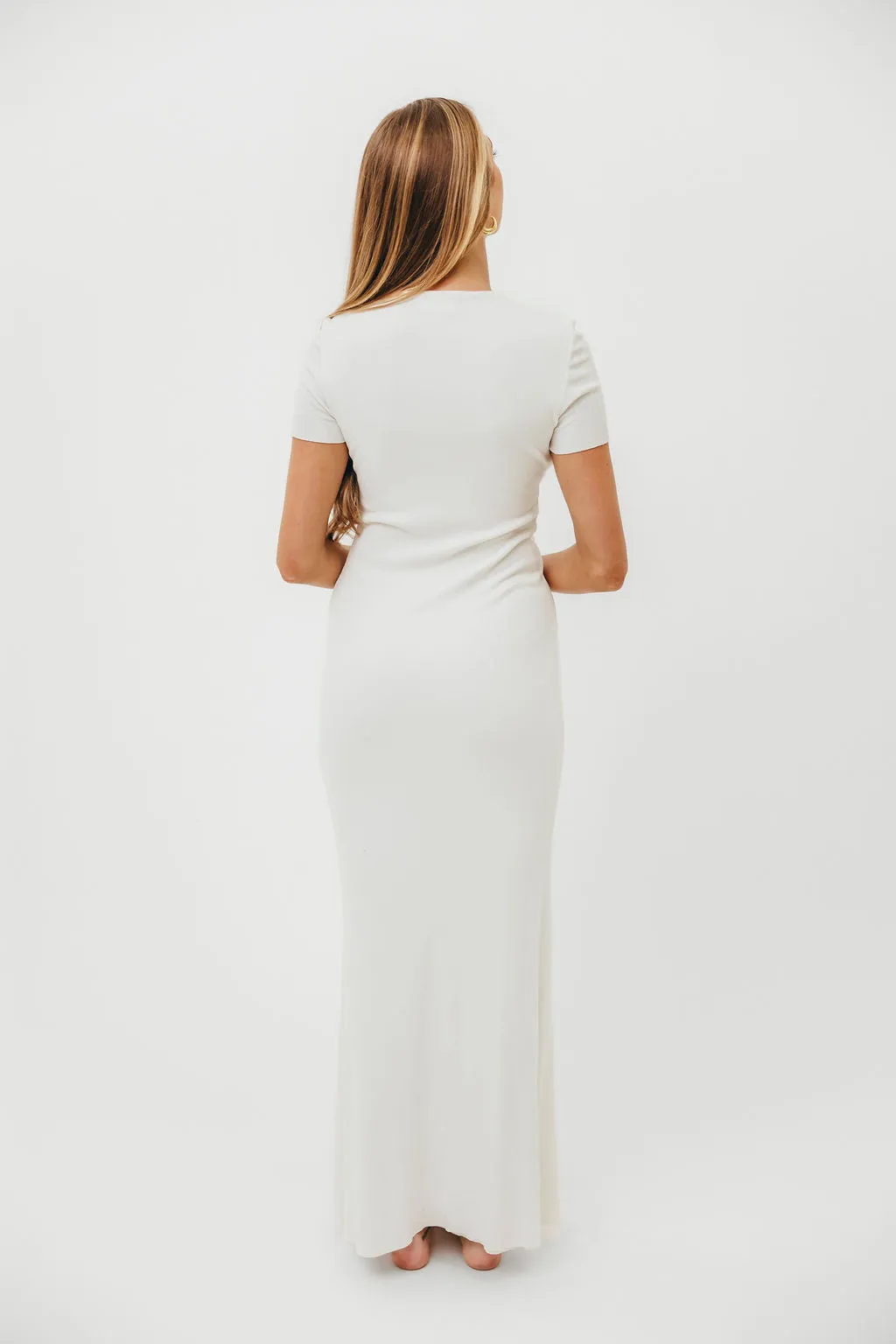 The Charlie Maxi Dress in White