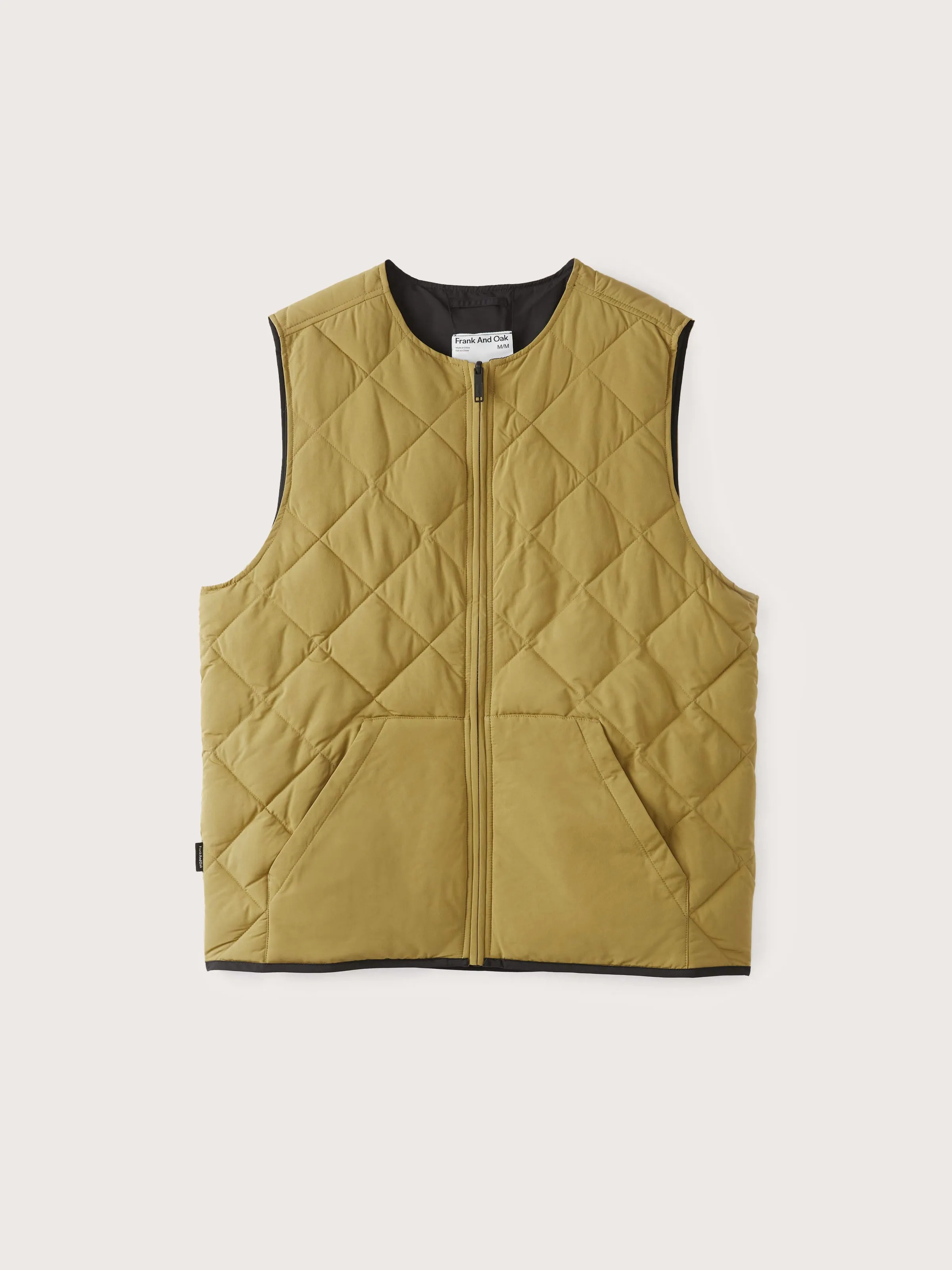 The Skyline Reversible Vest in Bronze