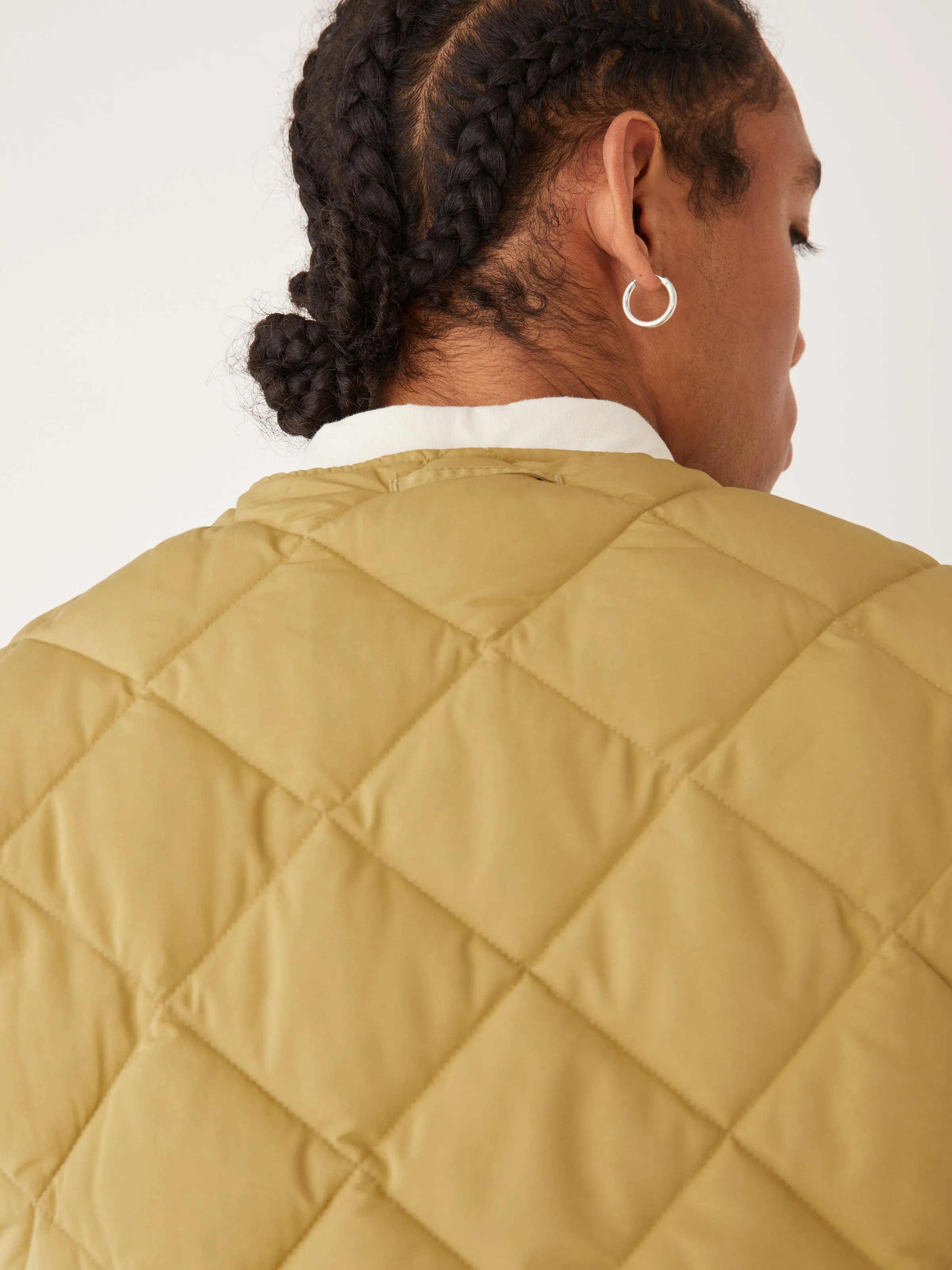 The Skyline Reversible Vest in Bronze
