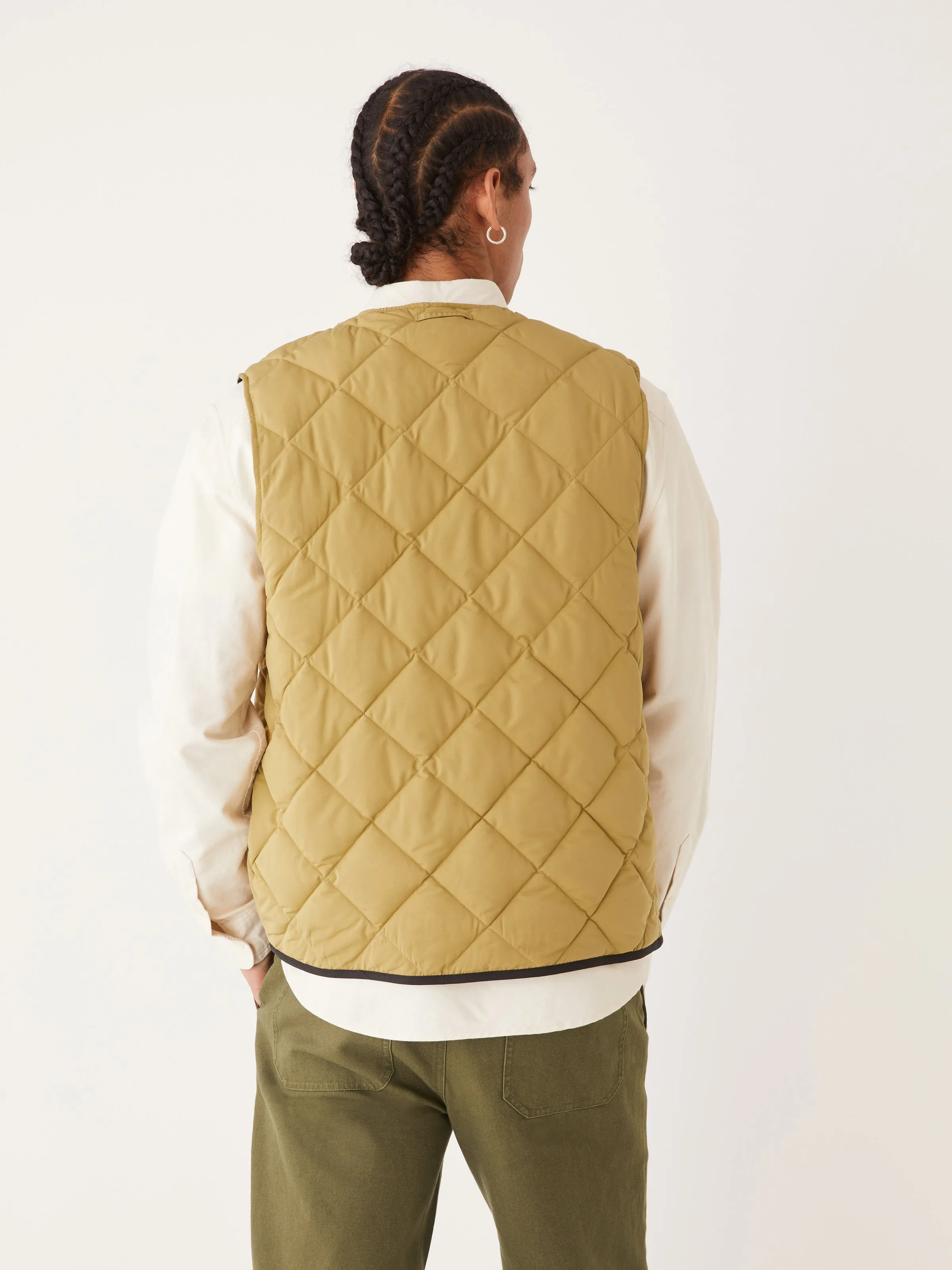 The Skyline Reversible Vest in Bronze