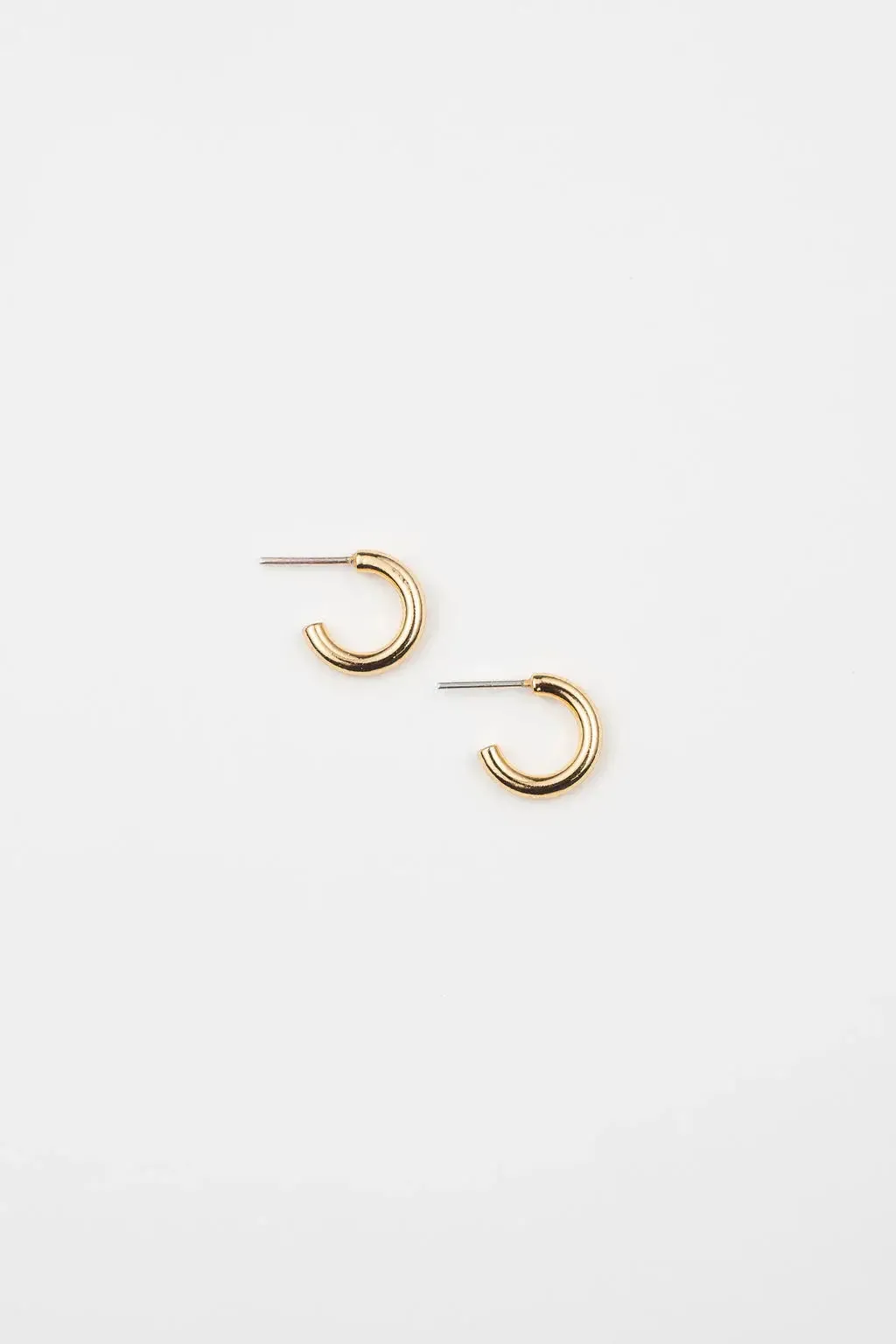 Tiny Tube Earring Hoops