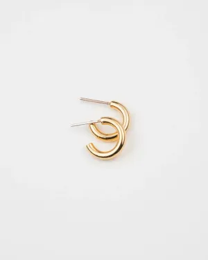 Tiny Tube Earring Hoops