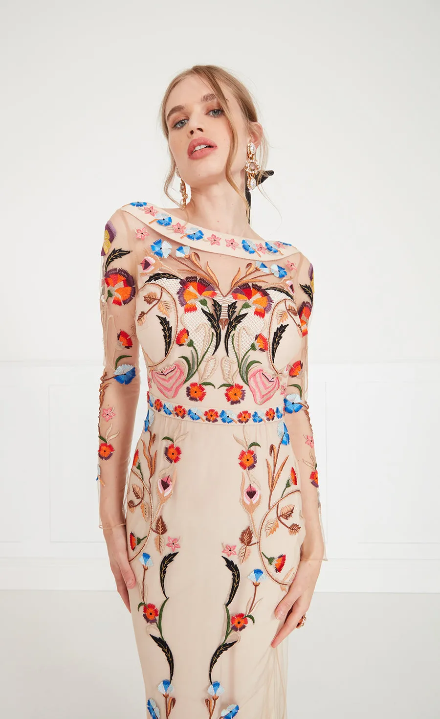 Toledo Dress - Almond Mix