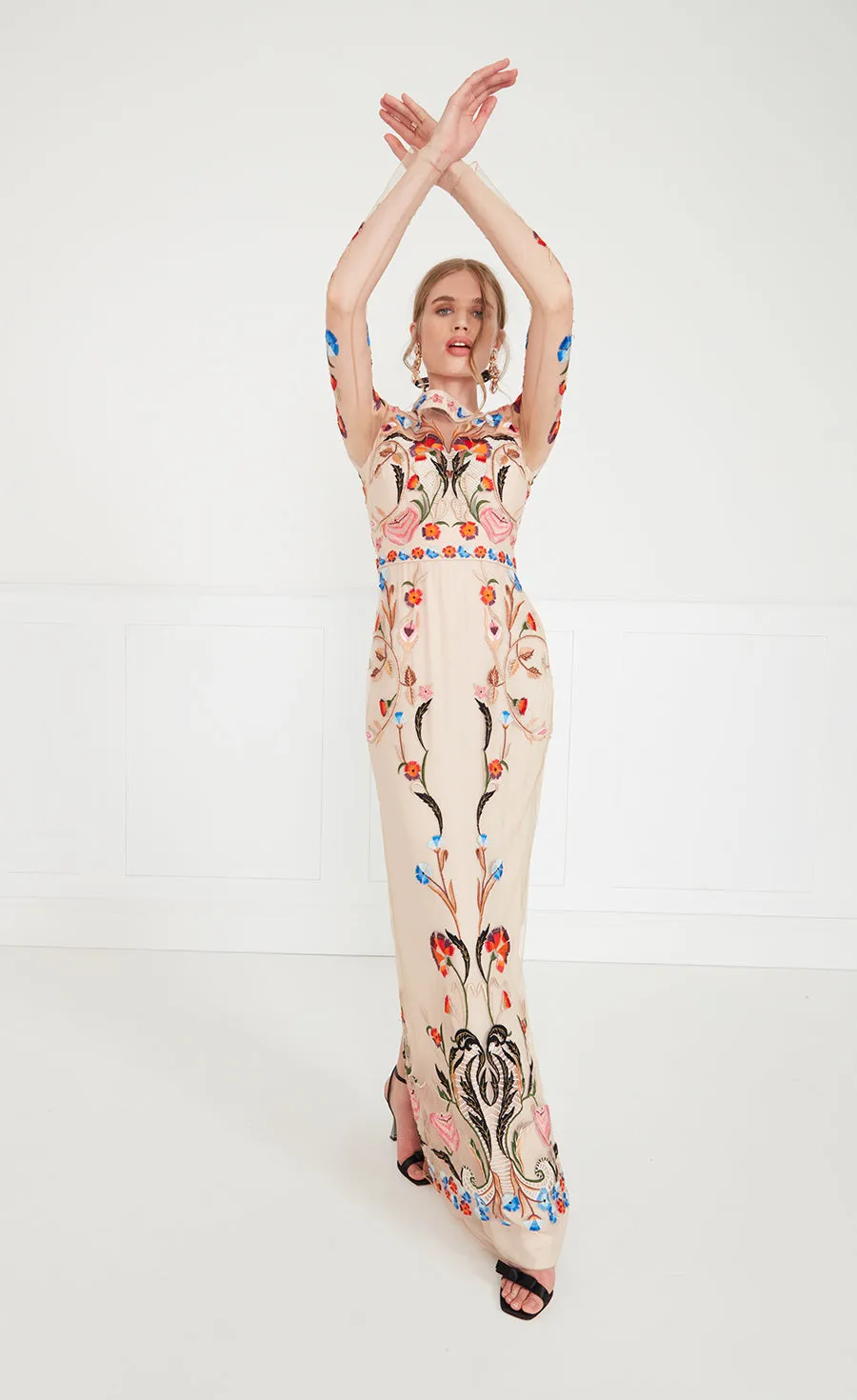 Toledo Dress - Almond Mix