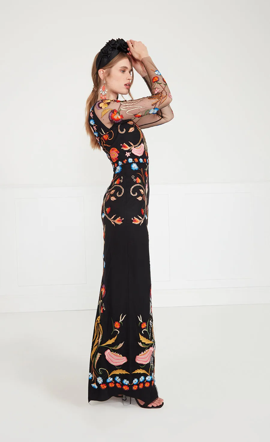 Toledo Dress - Black Mix