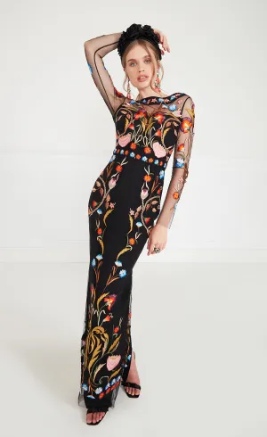 Toledo Dress - Black Mix