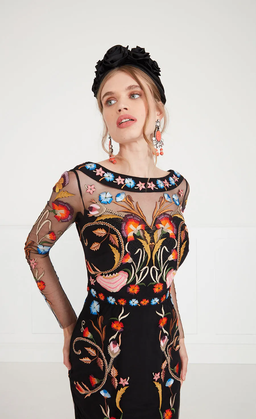 Toledo Dress - Black Mix