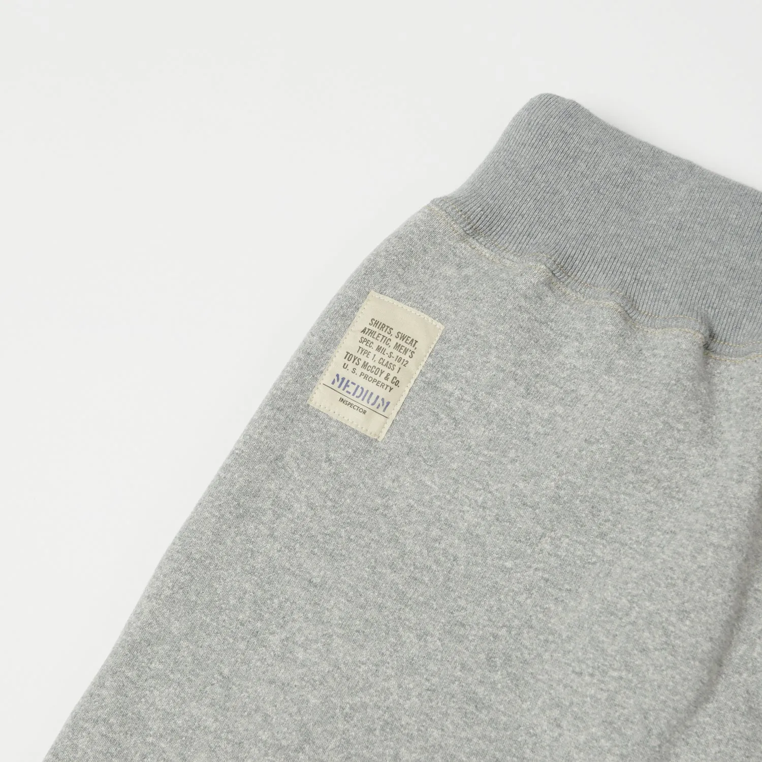 TOYS McCOY TMC2066 'McHill Sports Wear' Heavyweight Sweatpants - Heather Grey