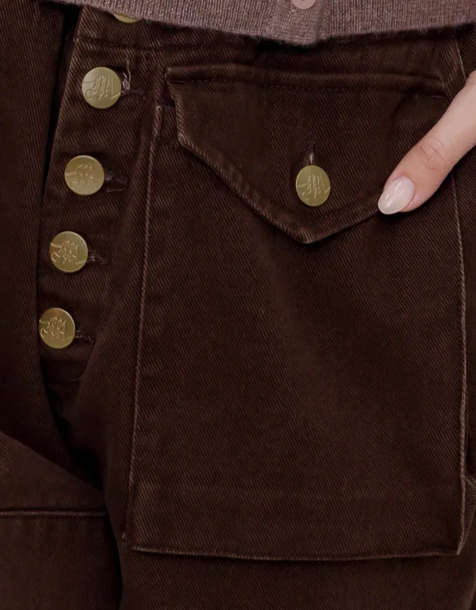 Trucker Pant Chocolate