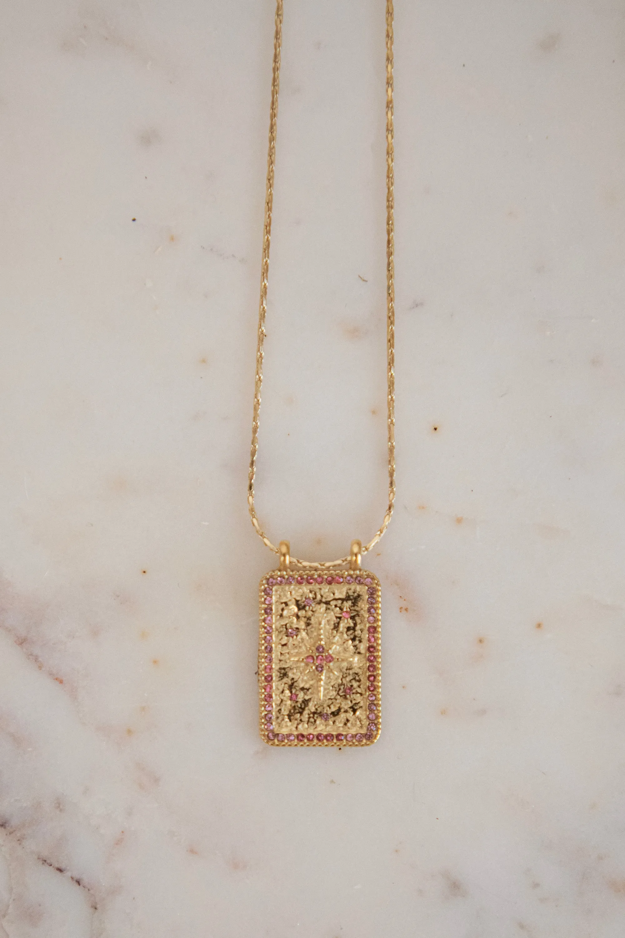 Twinkle Dust Gold/Pink - Ketting