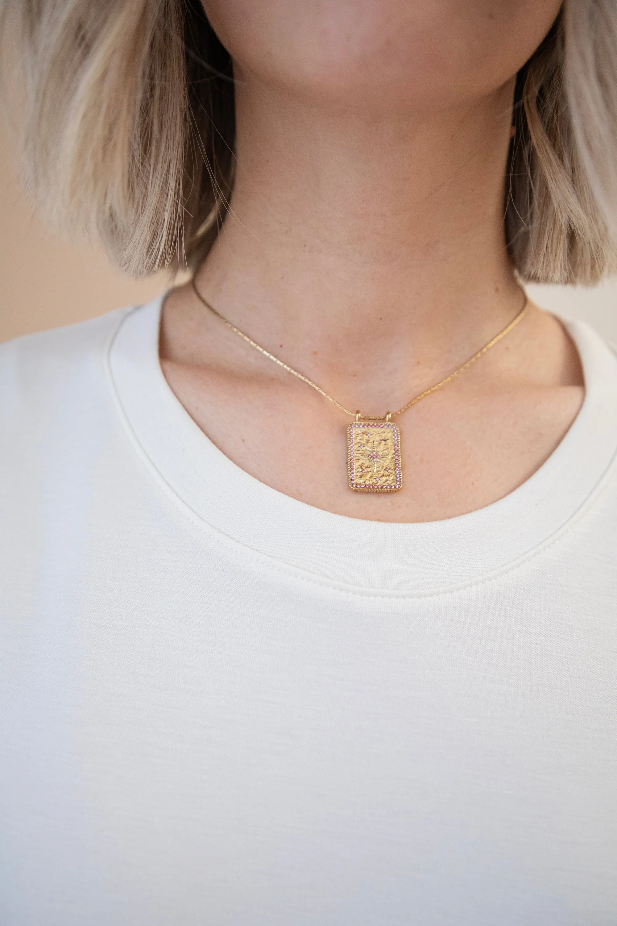 Twinkle Dust Gold/Pink - Ketting