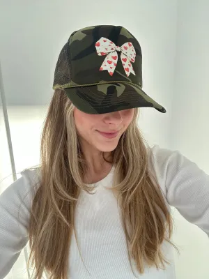Valentines Bow Trucker Hat