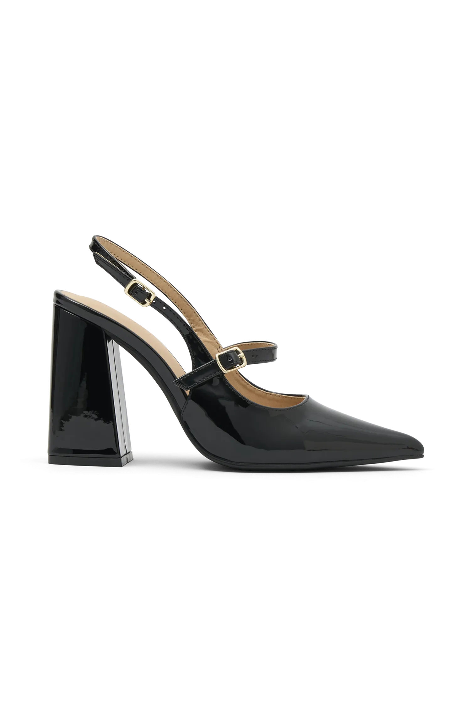 Valerie Pointed Heels - Black