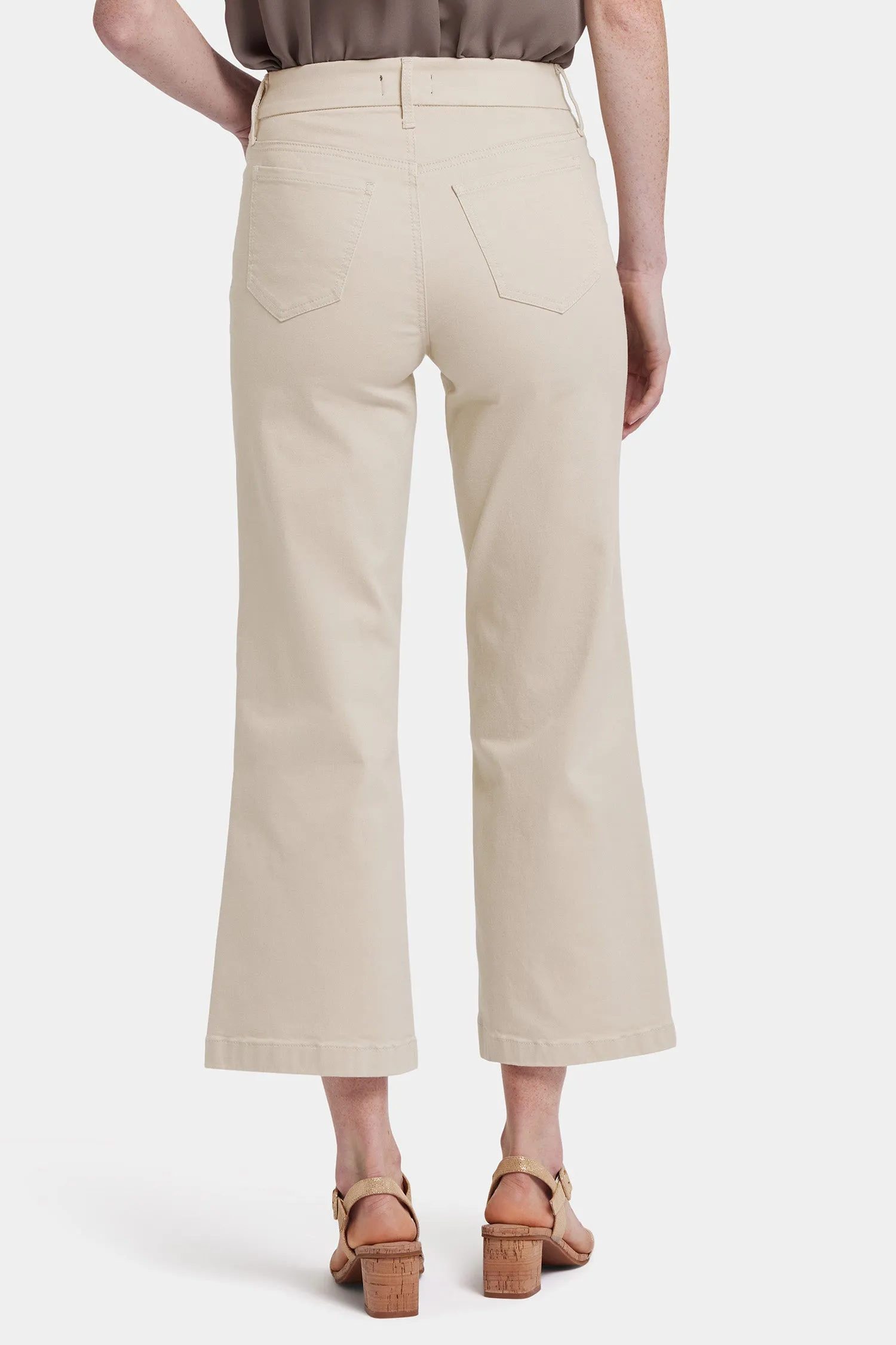Waist-Match™ Teresa Wide Leg Ankle Jeans - Feather
