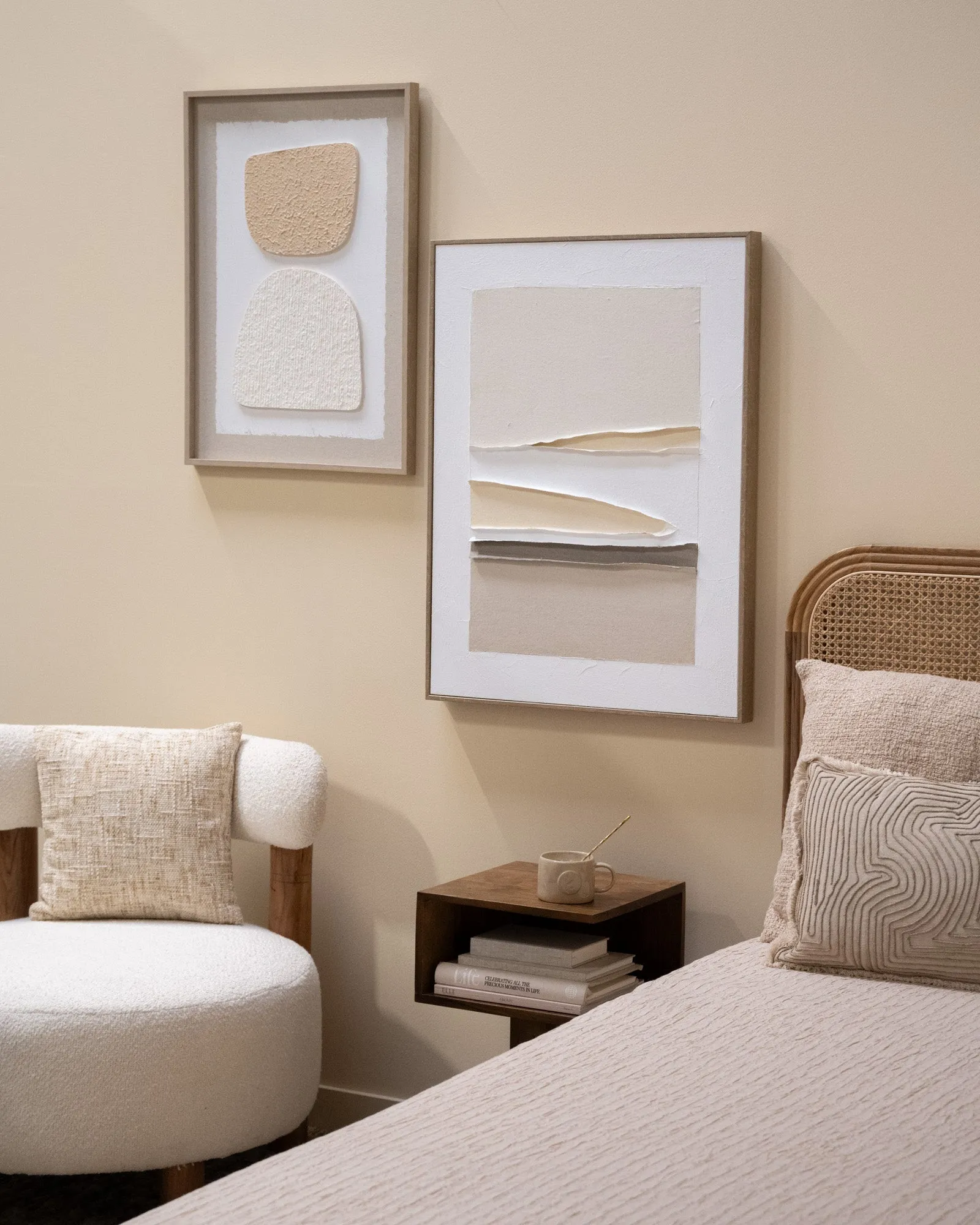 Wall Art Mog Beige