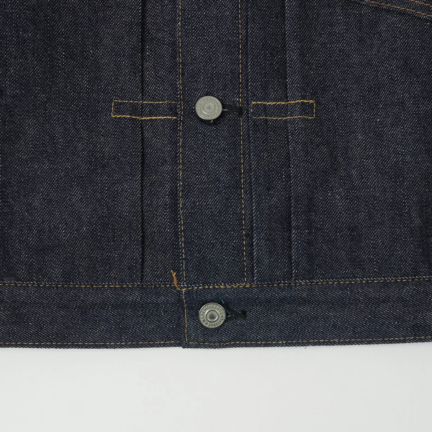 Warehouse & Co Lot. 2001xx (2000xx) Blanket Lined 'Type-I' Denim Jacket - Raw