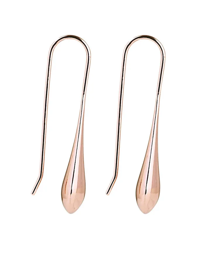 Weeping Woman Earring Rose Gold