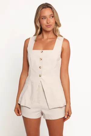 Wenni Short Set - Oatmeal