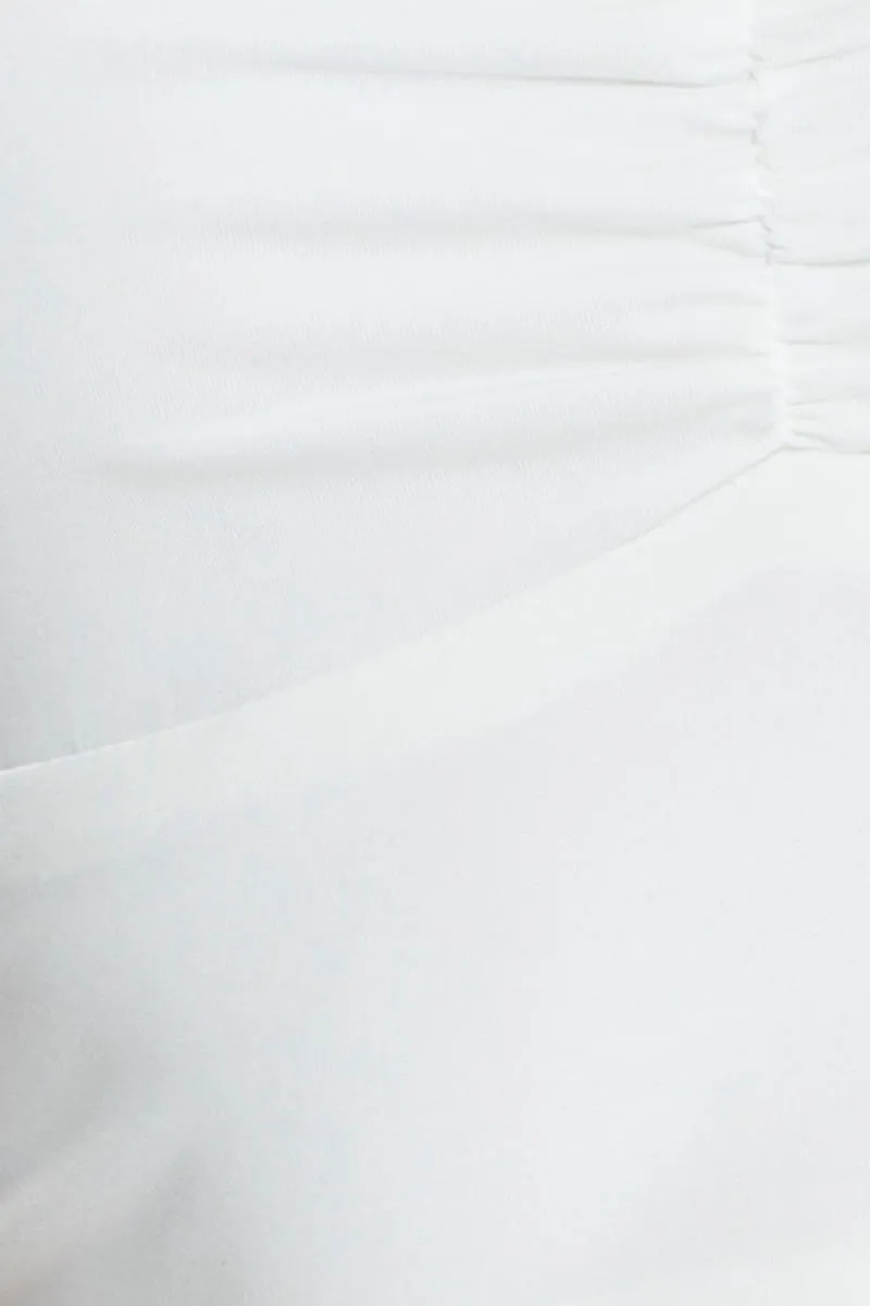 White Crop Top