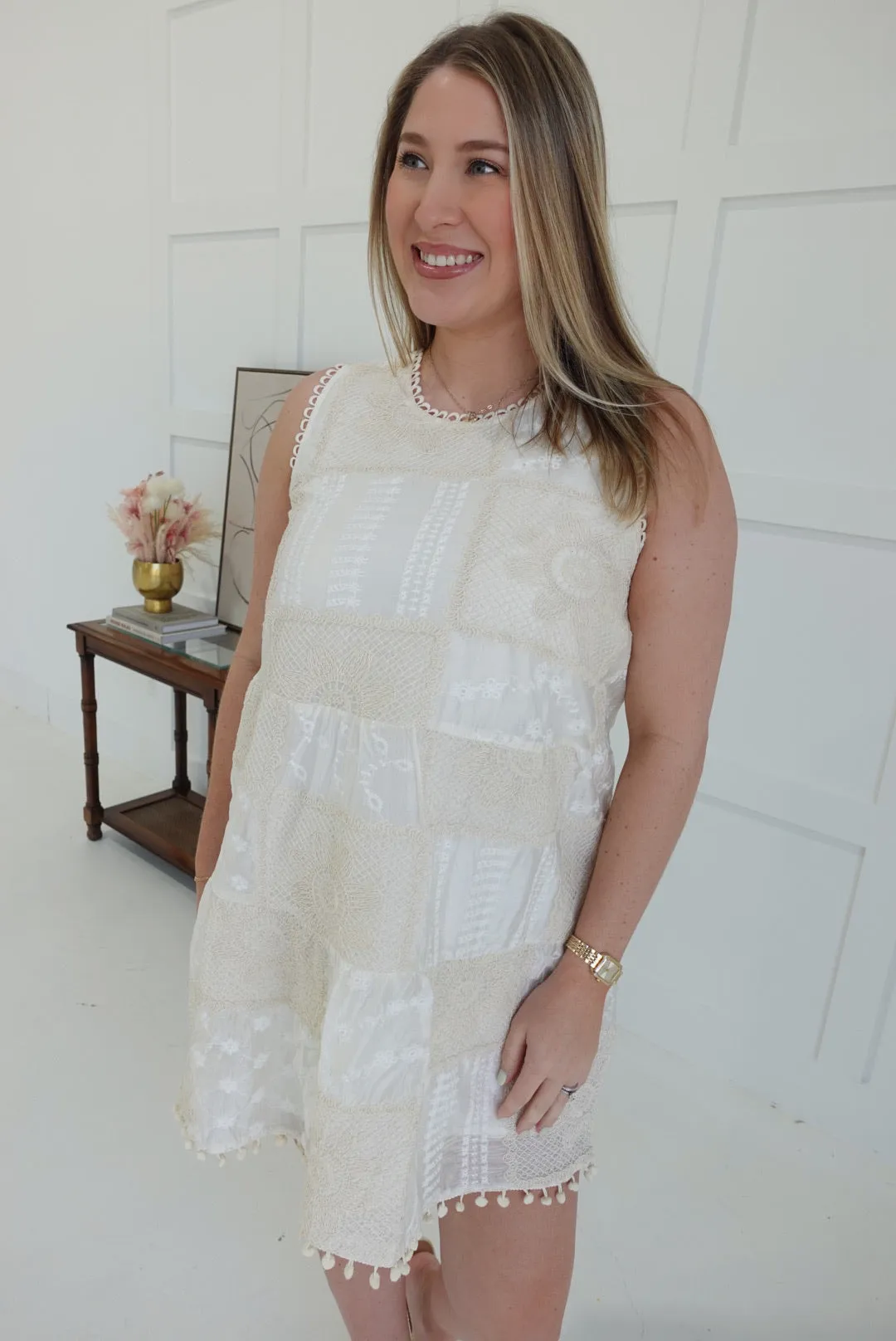 Wholesome Patchwork Dress