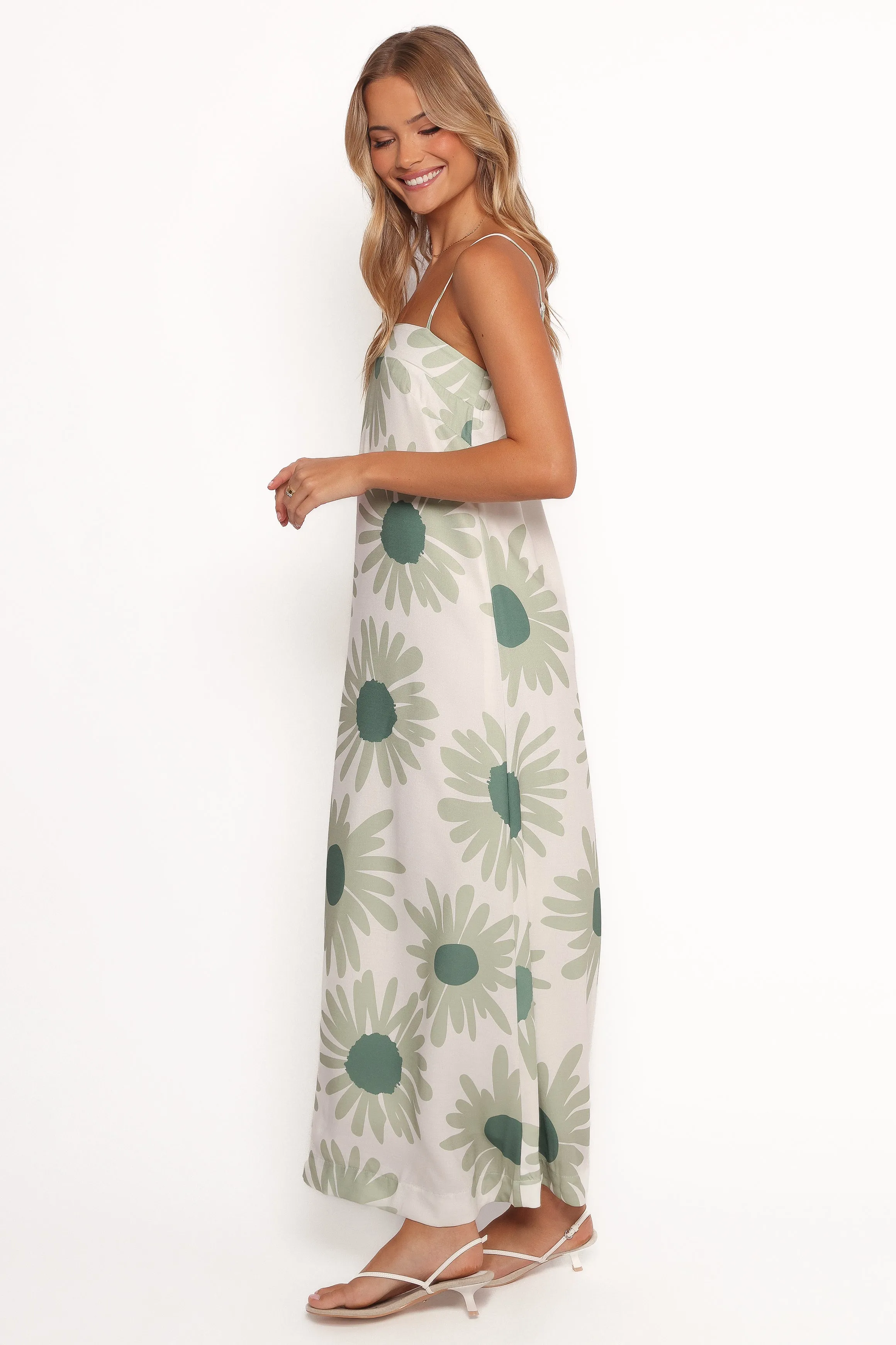 Wilson Maxi Dress - Green Floral
