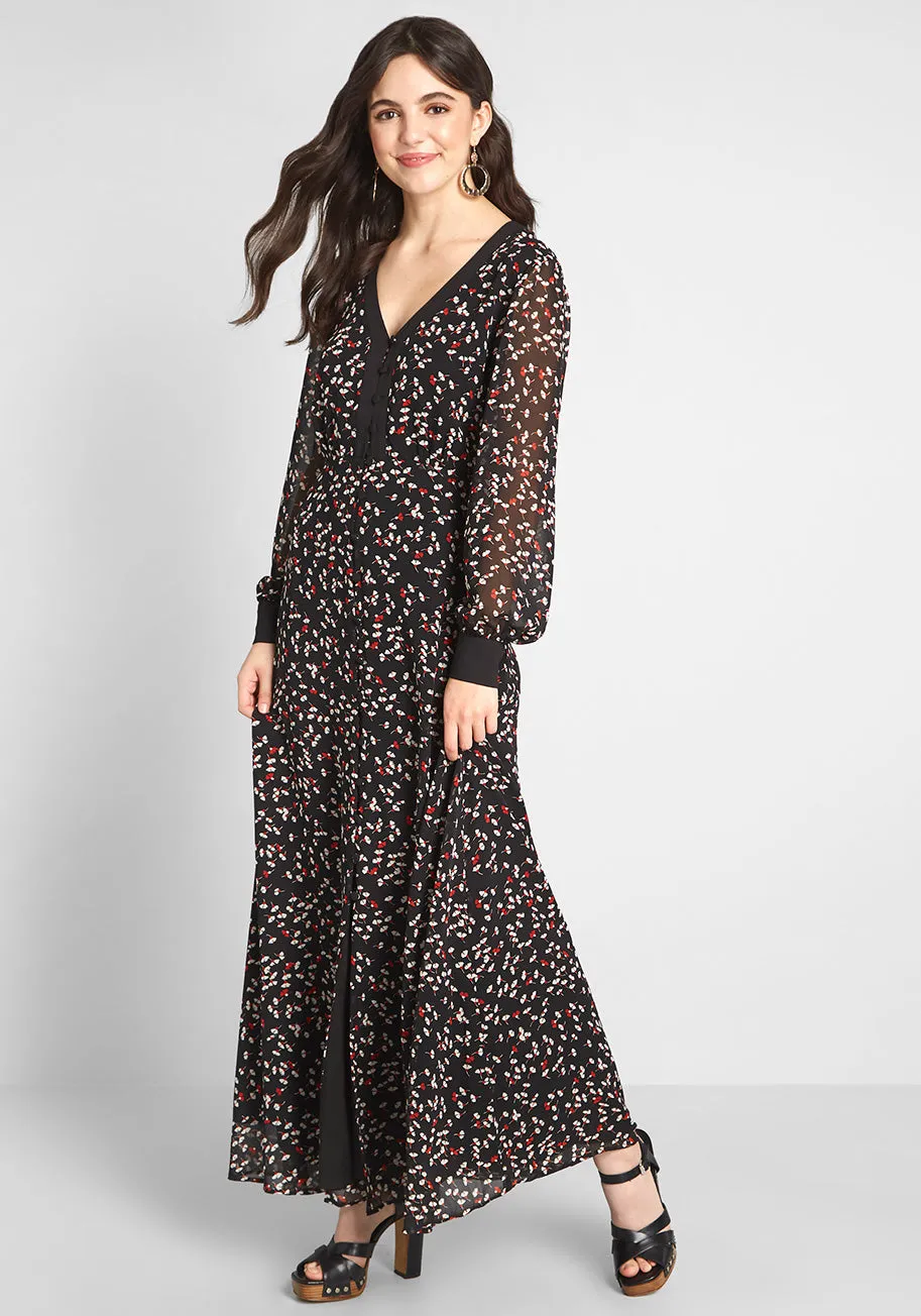 Windswept Off My Feet Maxi Dress