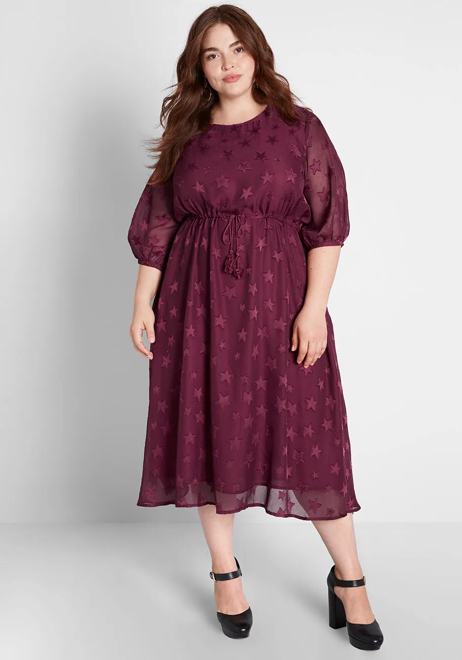 Wish Upon A Star A-Line Dress