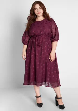 Wish Upon A Star A-Line Dress