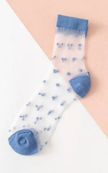 XS Unified - Sheer Dot Anklet Sock