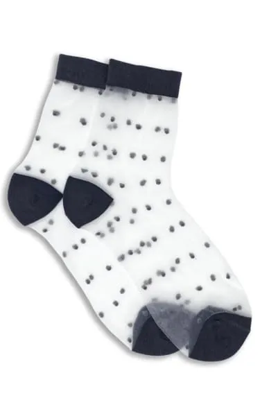 XS Unified - Sheer Dot Anklet Sock