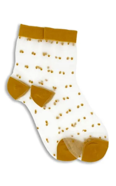 XS Unified - Sheer Dot Anklet Sock