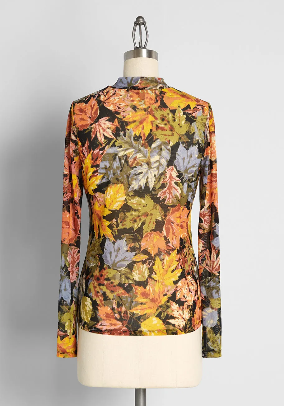 You Got This Mock Neck Top