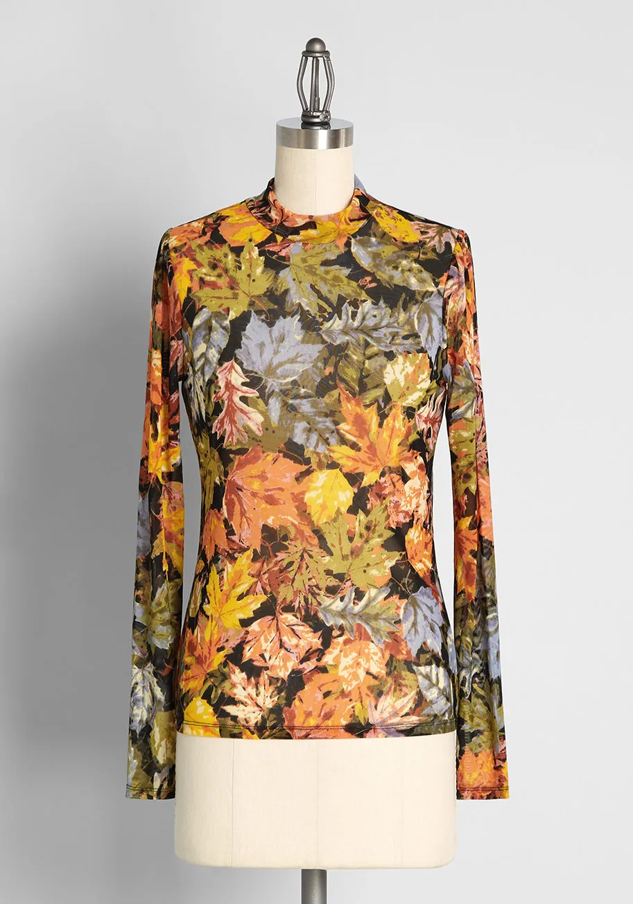 You Got This Mock Neck Top
