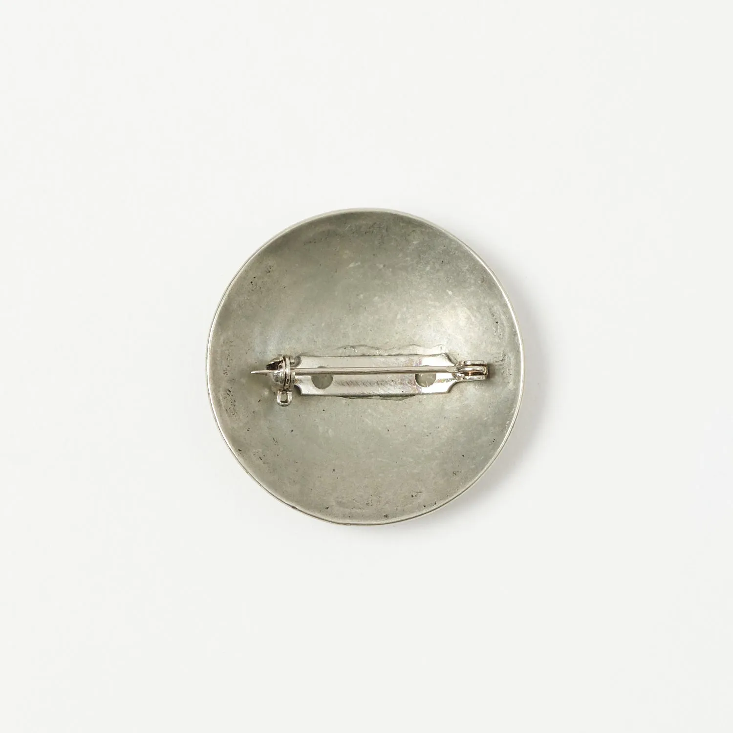 Yuketen 1 1/2 Concho Pin A - Nickel Silver