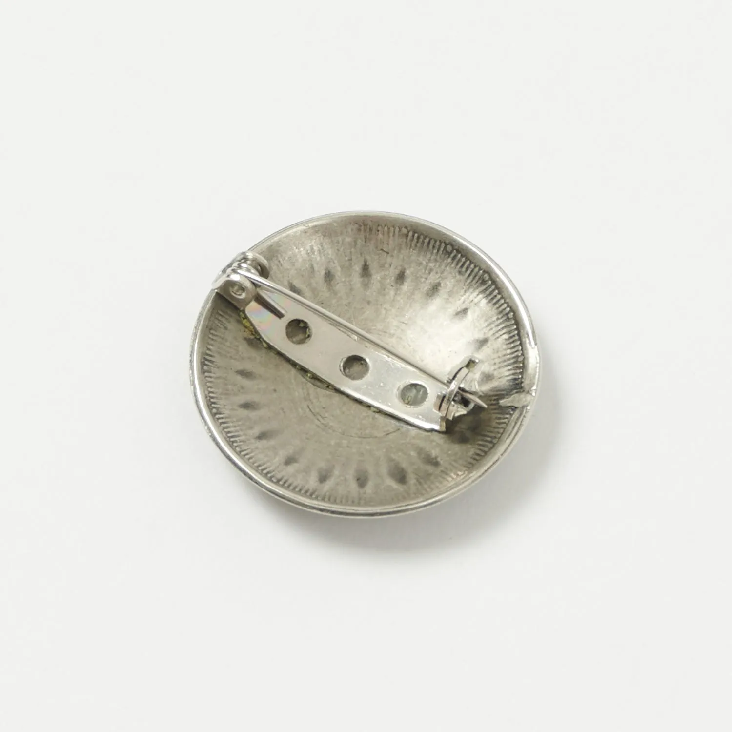 Yuketen 1 1/4 Concho Pin C - Nickel Silver
